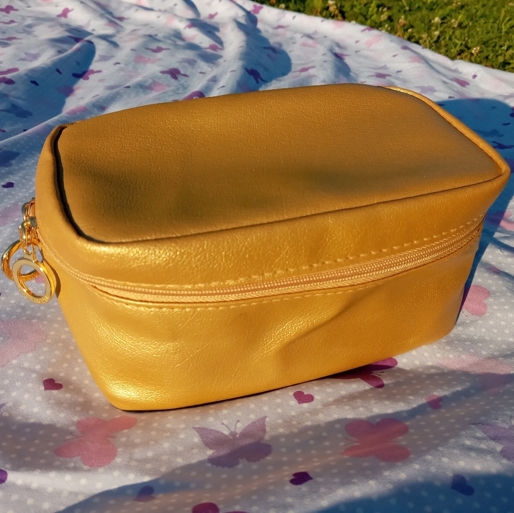 Estee Lauder golden makeup case